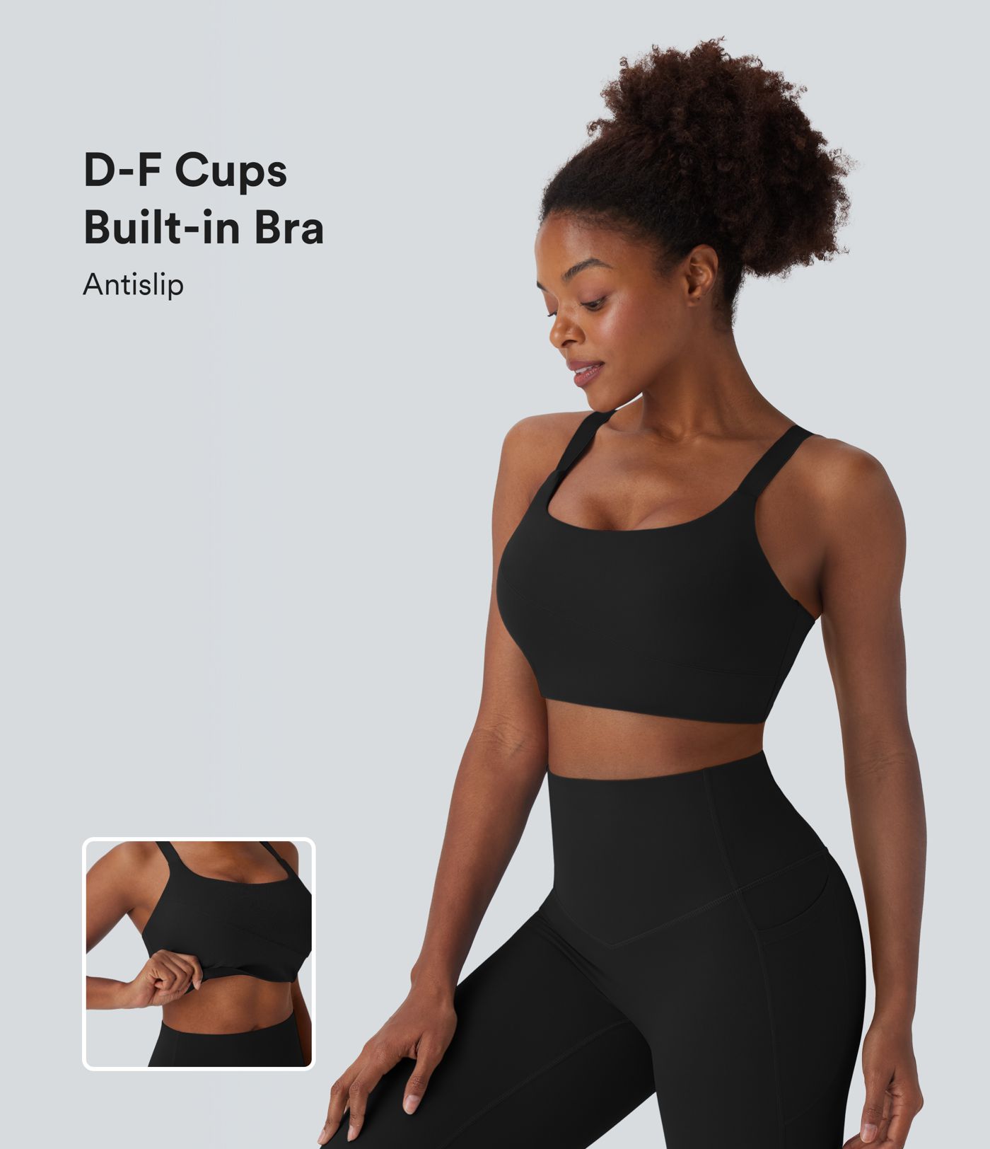 Halara UltraSculpt™ Medium Support Training Sports Bra D-F Cups