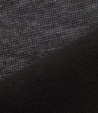 Round Neck Long Sleeve Top-stitching Heathered Casual Sweatshirt