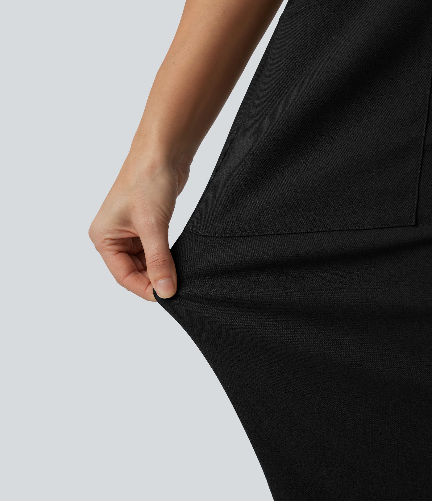 Short Sleeve Casual Jumpsuit with Pockets