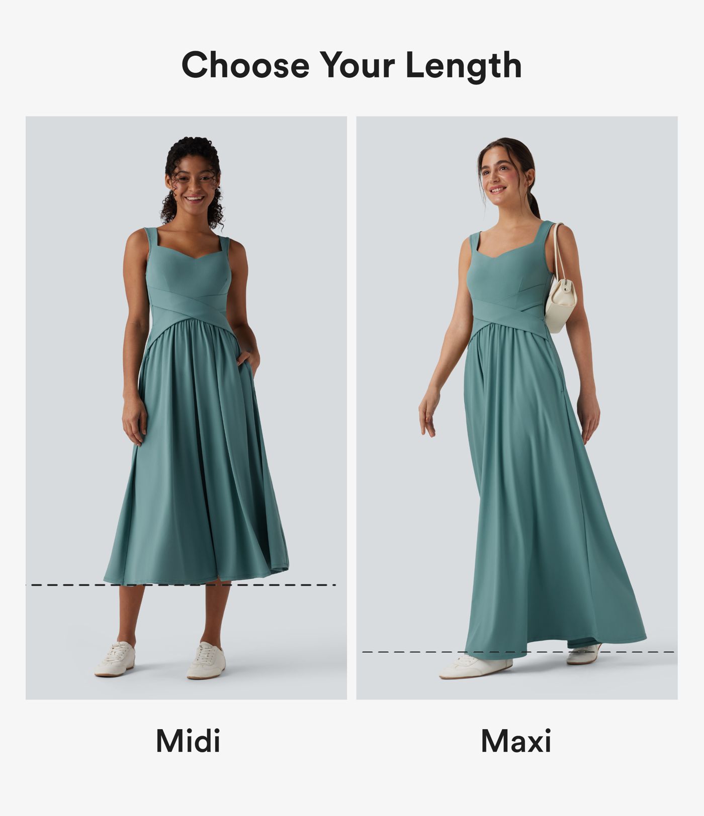 Flowy Maxi Casual Dress with Pockets