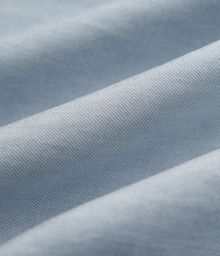 Jean large drapé taille basse avec poches