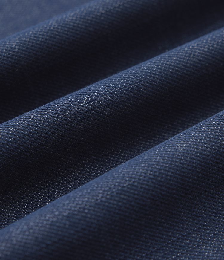 High Waisted Flowy Midi Denim Like Casual A-line Skirt with Pockets