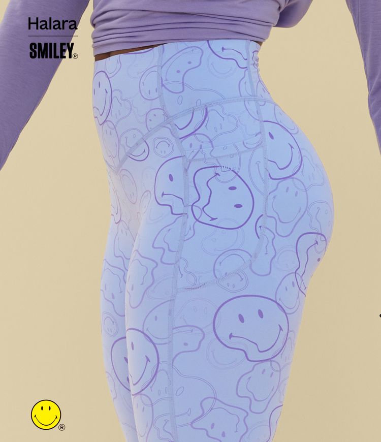 Halara X Smiley® Halara UltraSculpt™ - Formende Bootcut-Yoga-Leggings mit hohem Bund, Tasche und Bauchkontrolle - Po-Lifting Halara X Smiley® Halara UltraSculpt™ - Formende Bootcut-Yoga-Leggings mit hohem Bund, Tasche und Bauchkontrolle - Po-Lifting