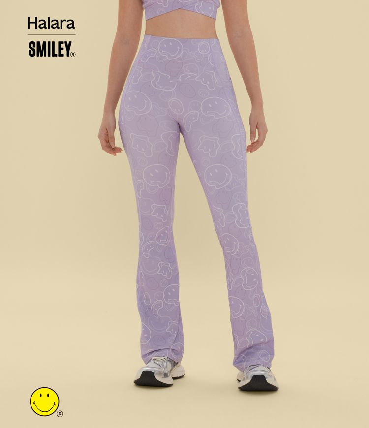 Halara X Smiley Halara UltraSculpt™ High Waisted Scrunch Butt Lifting Tummy Control Bootcut Training Leggings with Pockets