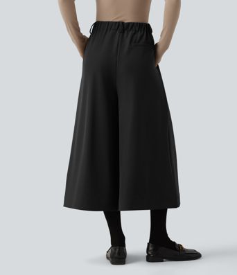 Halara Flex™ High Waisted Pleated Work Wide Leg Pants with Pockets