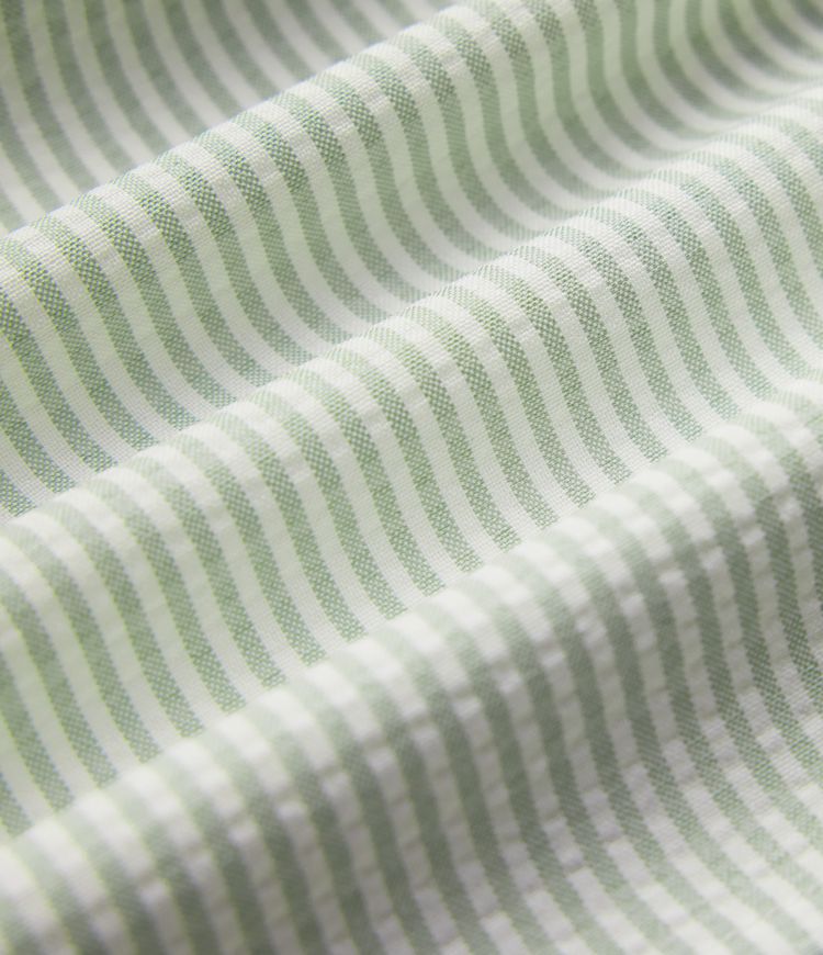 V Neck Short Sleeve Tiered Stripe Mini Casual Shirt Dress