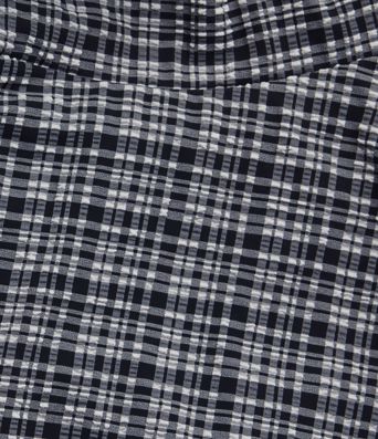 High Waisted 2-in-1 Plaid Quick Dry Flare Mini Tennis Skirt with Pockets