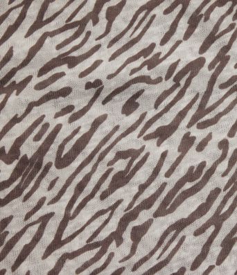 Round Neck Short Sleeve Zebra Print Casual T-Shirt