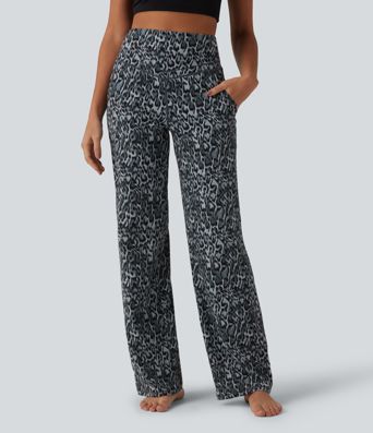 Black and Silver Leopard Print