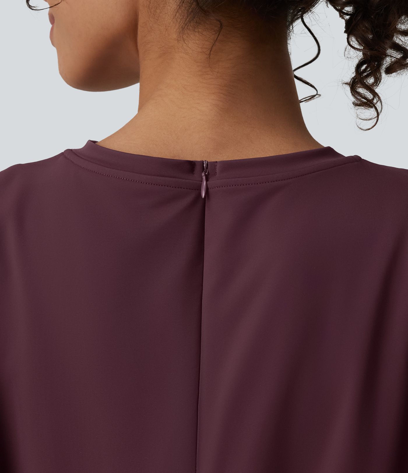 Round Neck Sleeveless Tie-front Cool Touch Casual Playsuit with Pockets-Easy Peezy-UPF50+