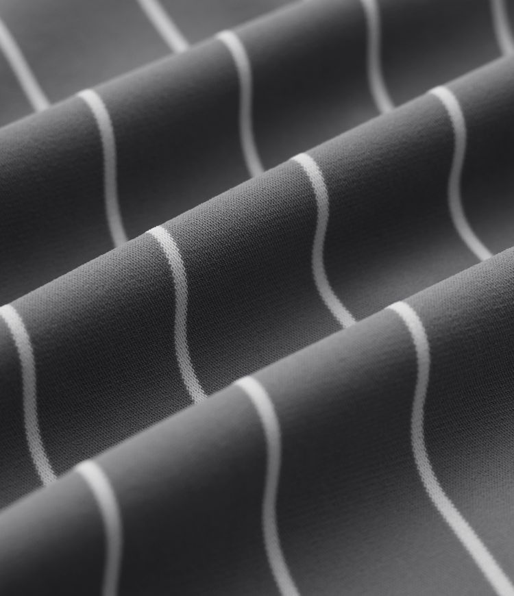 Short Sleeve Stripe Work Shirt