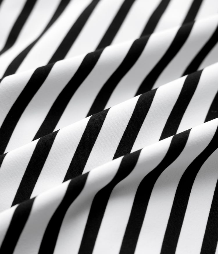 High Waisted 2-in-1 Curved Hem Stripe Mini Tennis Skirt with Pockets