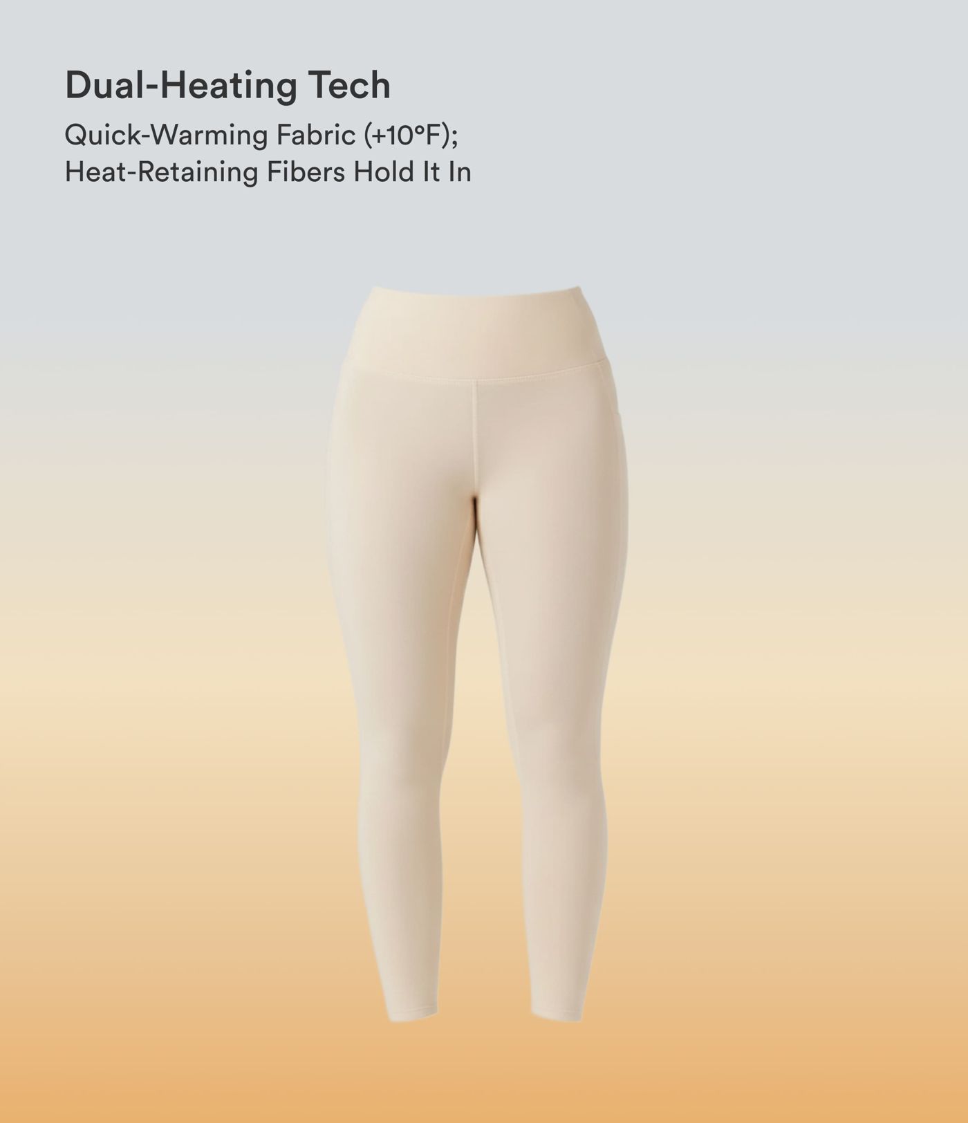 Halara HeatCore High Waisted Casual Warming Leggings with Pockets