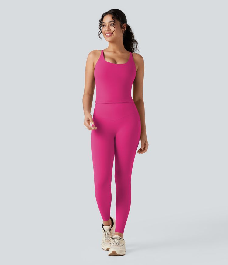 Halara UltraSculpt™ U Neck Yoga Tank Top
