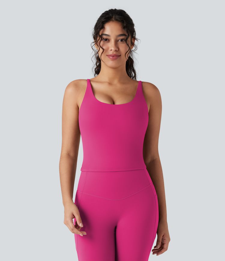 Halara UltraSculpt™ U Neck Yoga Tank Top