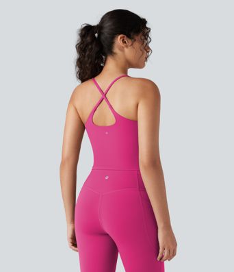Halara UltraSculpt™ U Neck Yoga Tank Top