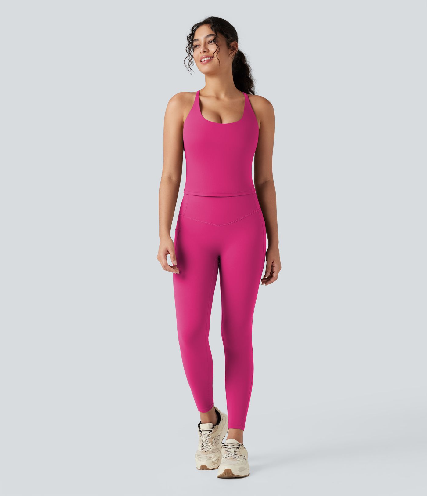 Halara UltraSculpt™ U Neck Yoga Tank Top