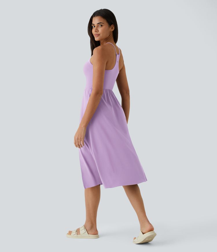 Everyday Midi Chill Dress-La Land