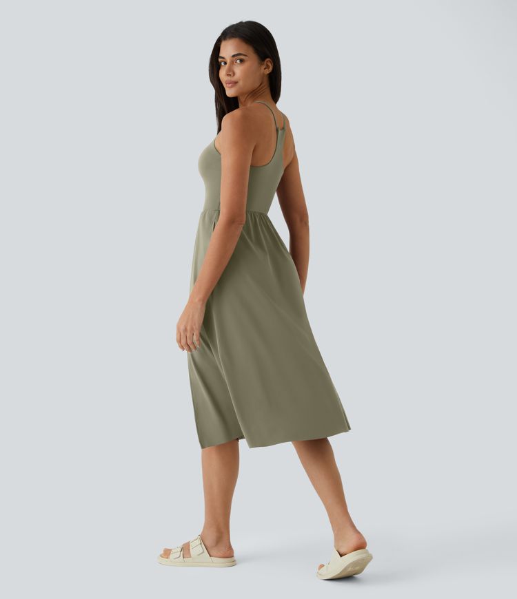 Women's Everyday Midi Chill Dress-La Land