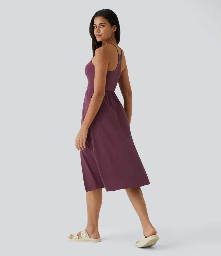Fig Lässiges Midi-Kleid für den Alltag-La Land / 2