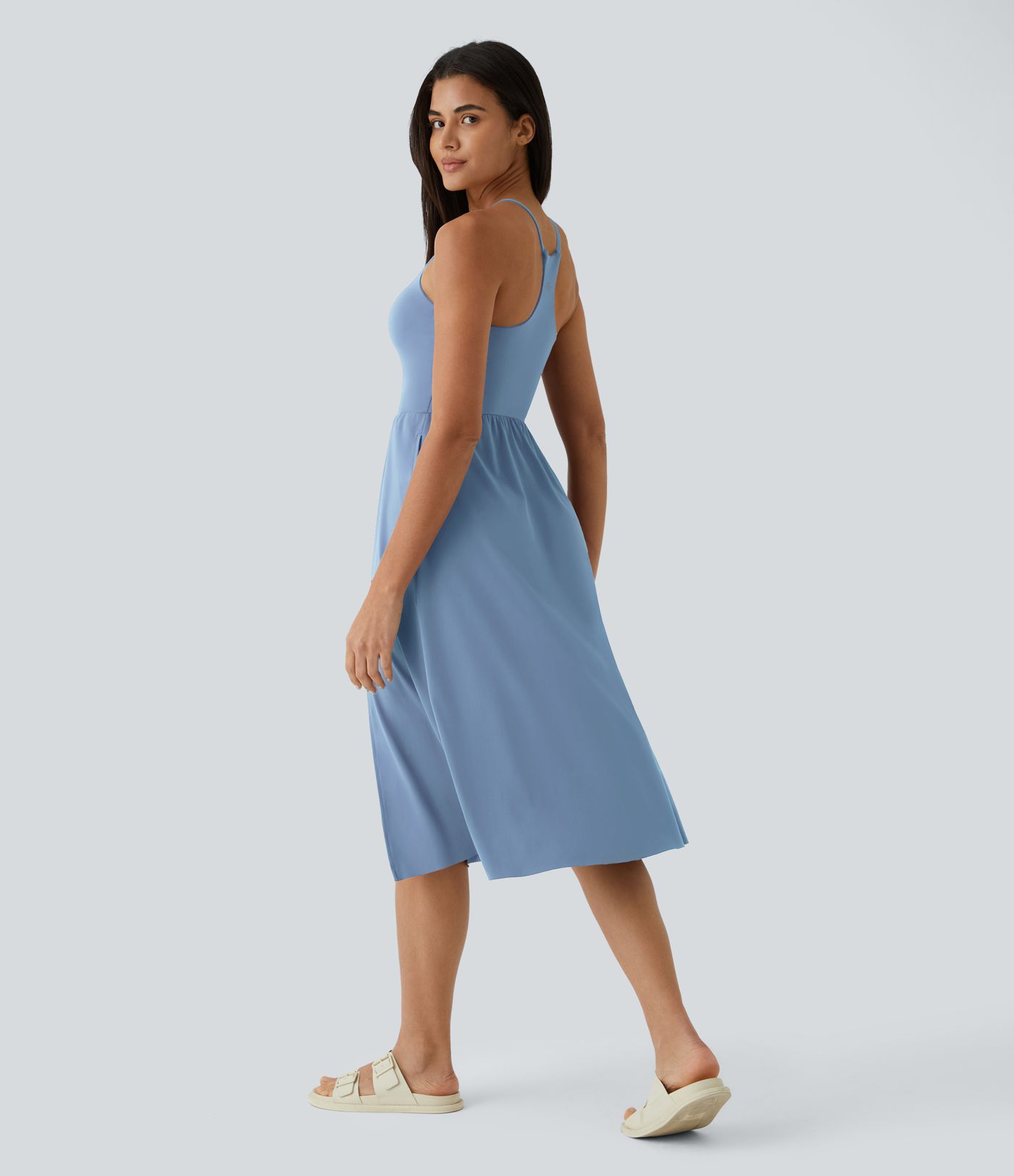Everyday Midi Chill Dress-La Land