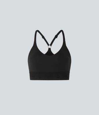 Halara X Smiley® SpeedWave™ Medium Support Quick Dry Training Sports Bra A-C Cups