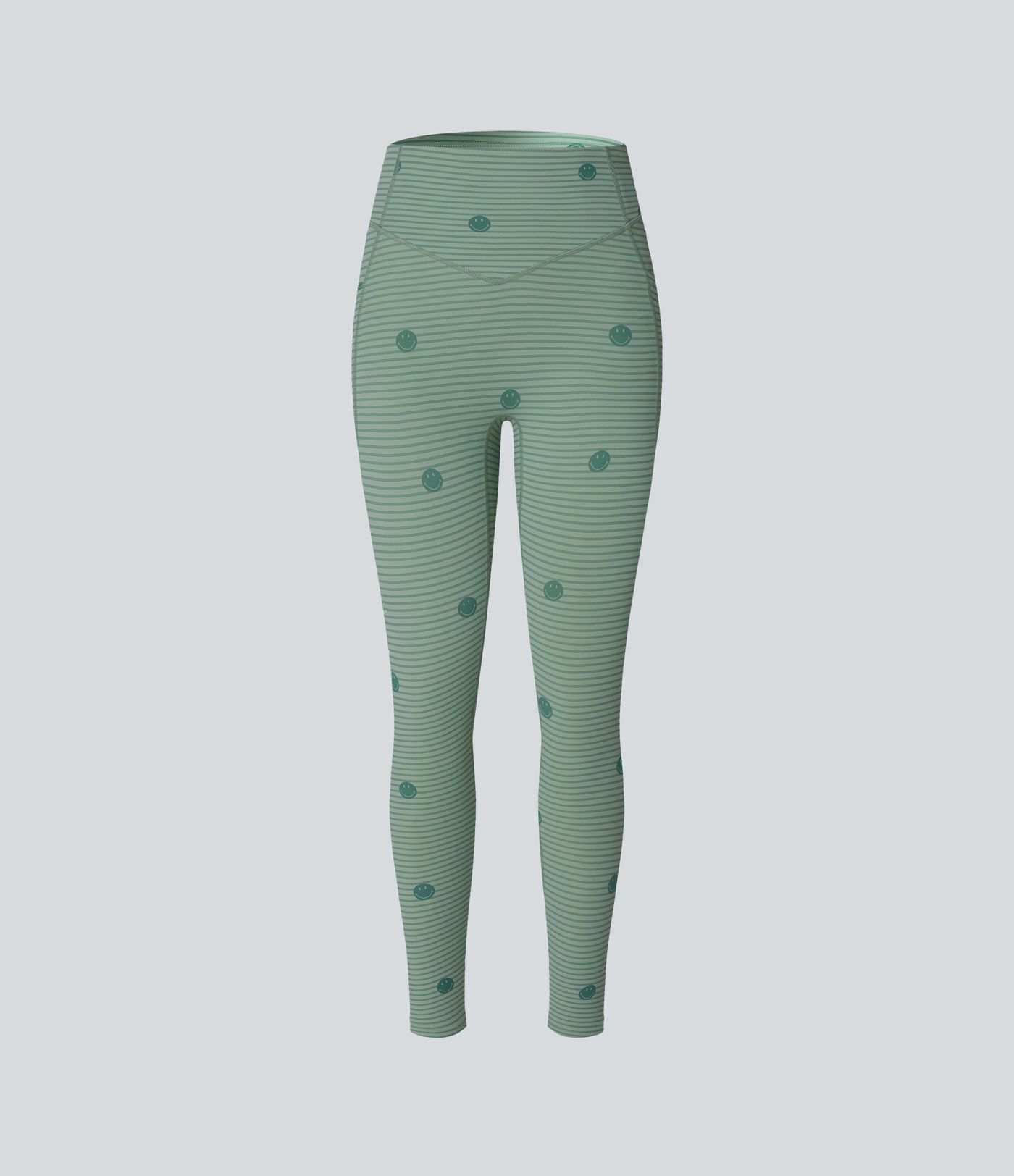 Halara X Smiley® Halara UltraSculpt™ - Formende Workout-Leggings mit hohem Bund, Seitentaschen, Booty-Scrunch und Bauchkontrolle