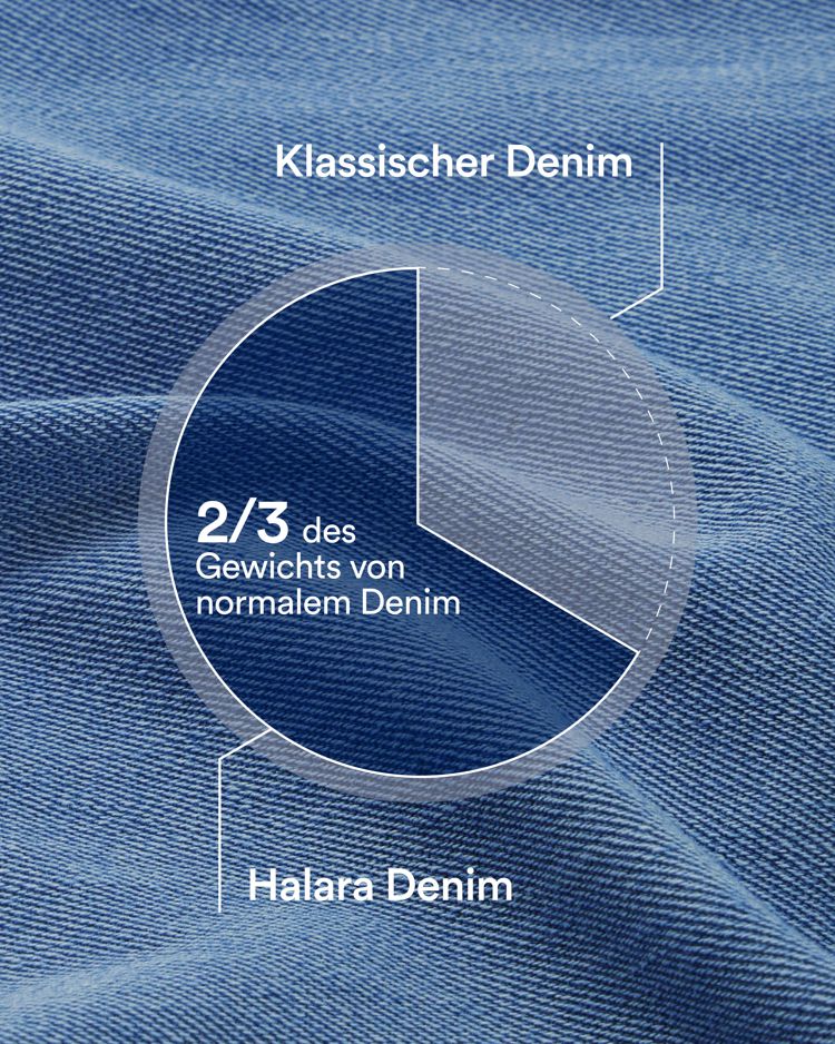 Halara Flex™ washed barrel-leg jeans made from stretchy knit denim with a high waist, multiple pockets, rolled hem and wide leg