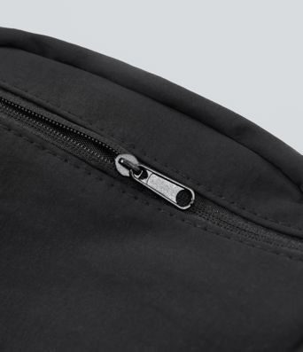 Halara Slogan Casual Waist Bag