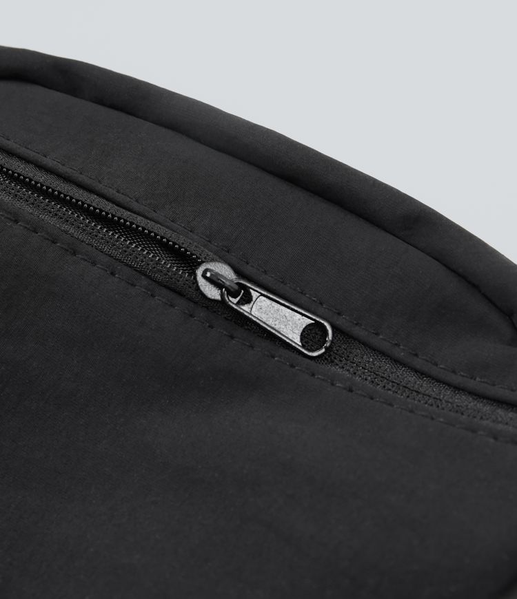 Halara Slogan Casual Waist Bag