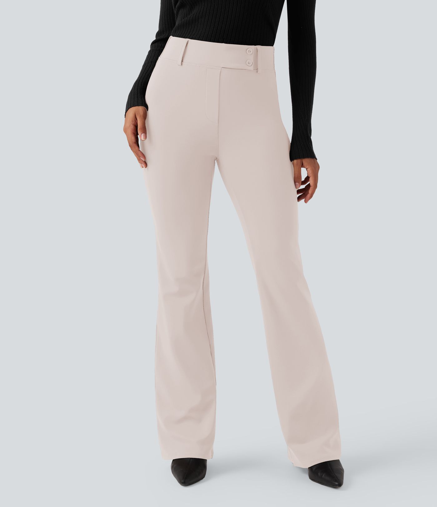 Halara Flex™ DayStretch High Waisted Flare Work Pants with Pockets