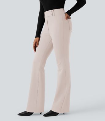 Halara Flex™ DayStretch High Waisted Flare Work Pants with Pockets