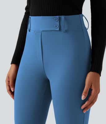 Halara Flex™ DayStretch High Waisted Flare Work Pants with Pockets