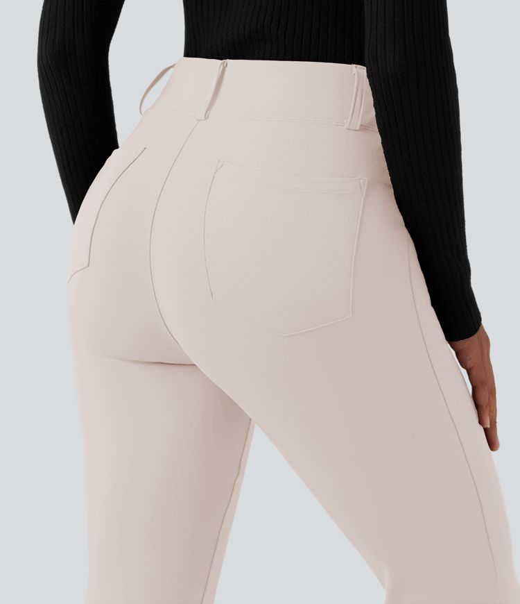 Halara Flex™ DayStretch High Waisted Flare Work Pants with Pockets