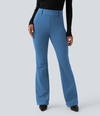 Halara Flex™ DayStretch High Waisted Flare Work Pants with Pockets
