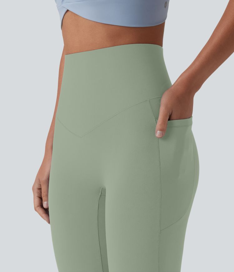 SoftlyZero™ High Waisted Tummy Control Dance Balloon Joggers with Pockets