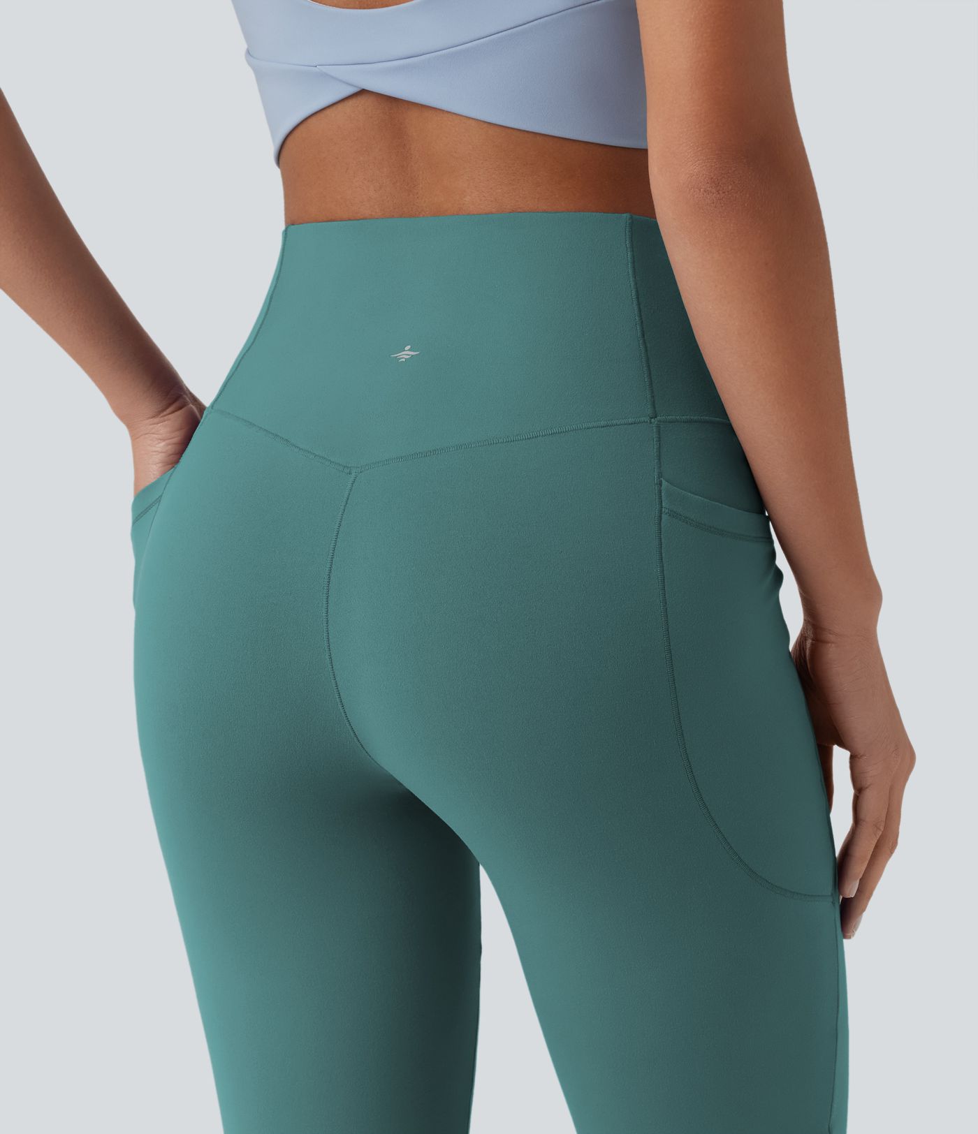 SoftlyZero™ Jogger tip balon pentru dans, talie înaltă, cu efect de modelare a abdomenului, cu buzunare