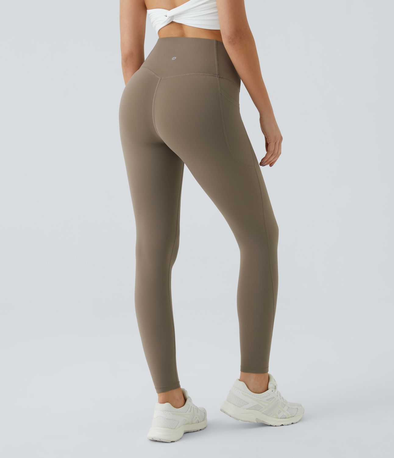 Halara UltraSculpt™ - Formende Workout-Leggings mit hohem Bund, Seitentaschen und Bauchkontrolle