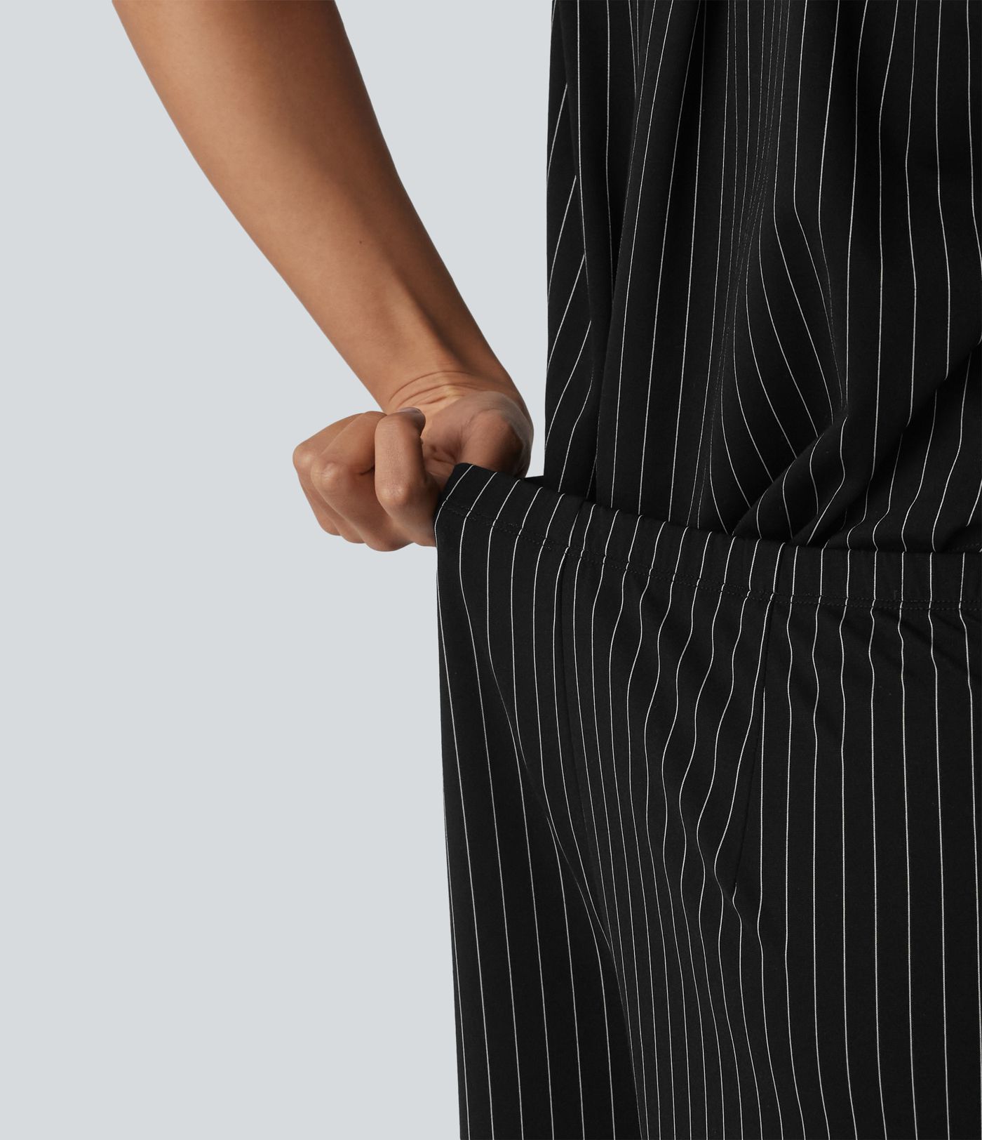 Combinaison chemise manches courtes bureau effet frais avec ceintures et poches, édition Easy Peezy