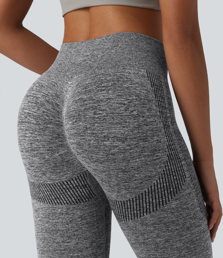 OneForm Seamless Flow High Waisted Heather Yoga Leggings