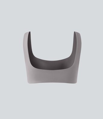 Lounge-Bralette mit quadratischem Ausschnitt