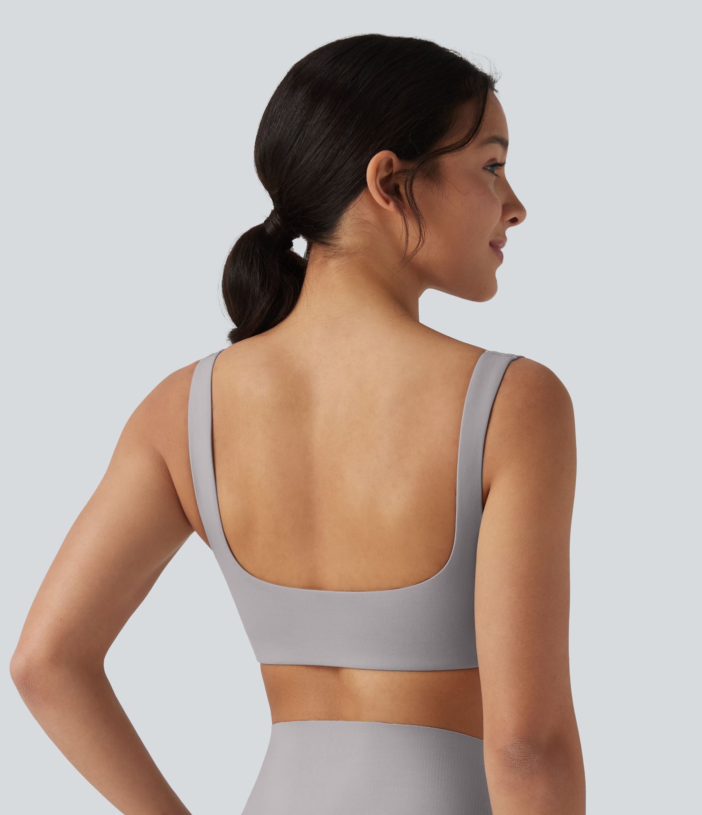 Lounge-Bralette mit quadratischem Ausschnitt