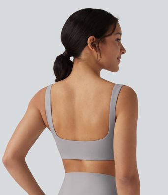 Lounge-Bralette mit quadratischem Ausschnitt