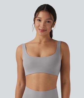 Lounge-Bralette mit quadratischem Ausschnitt