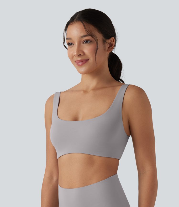 Lounge-Bralette mit quadratischem Ausschnitt