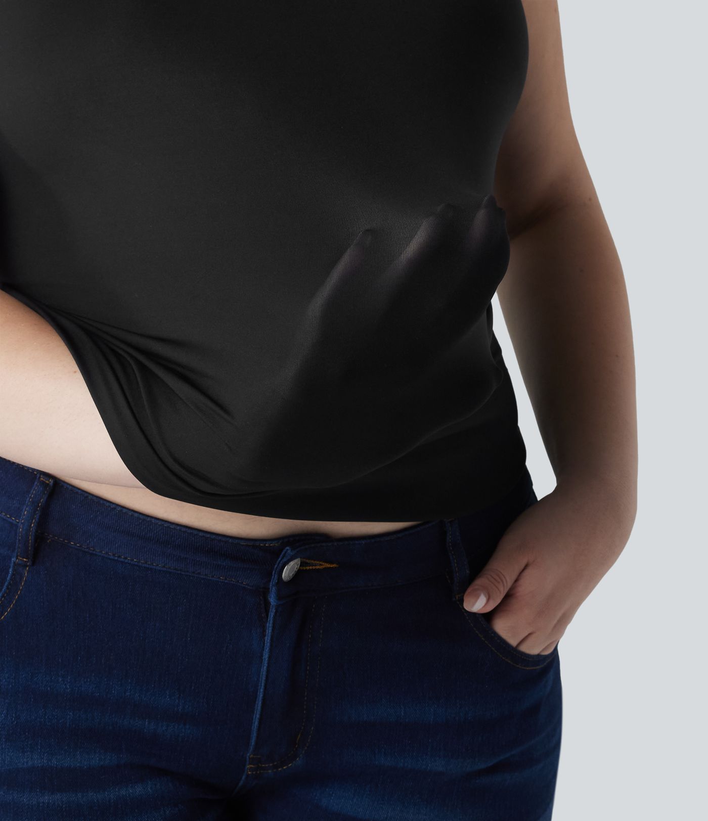 Built-in Bra Casual Tank Top B-E Cups
