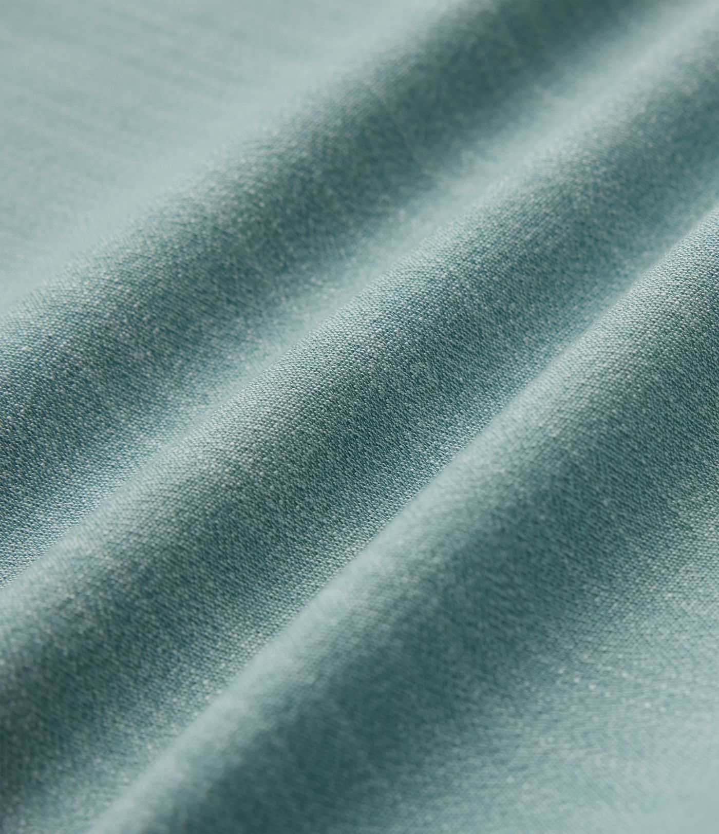 Robe mi-longue décontractée à col en V et manches 3/4, effet lin, avec poches.
