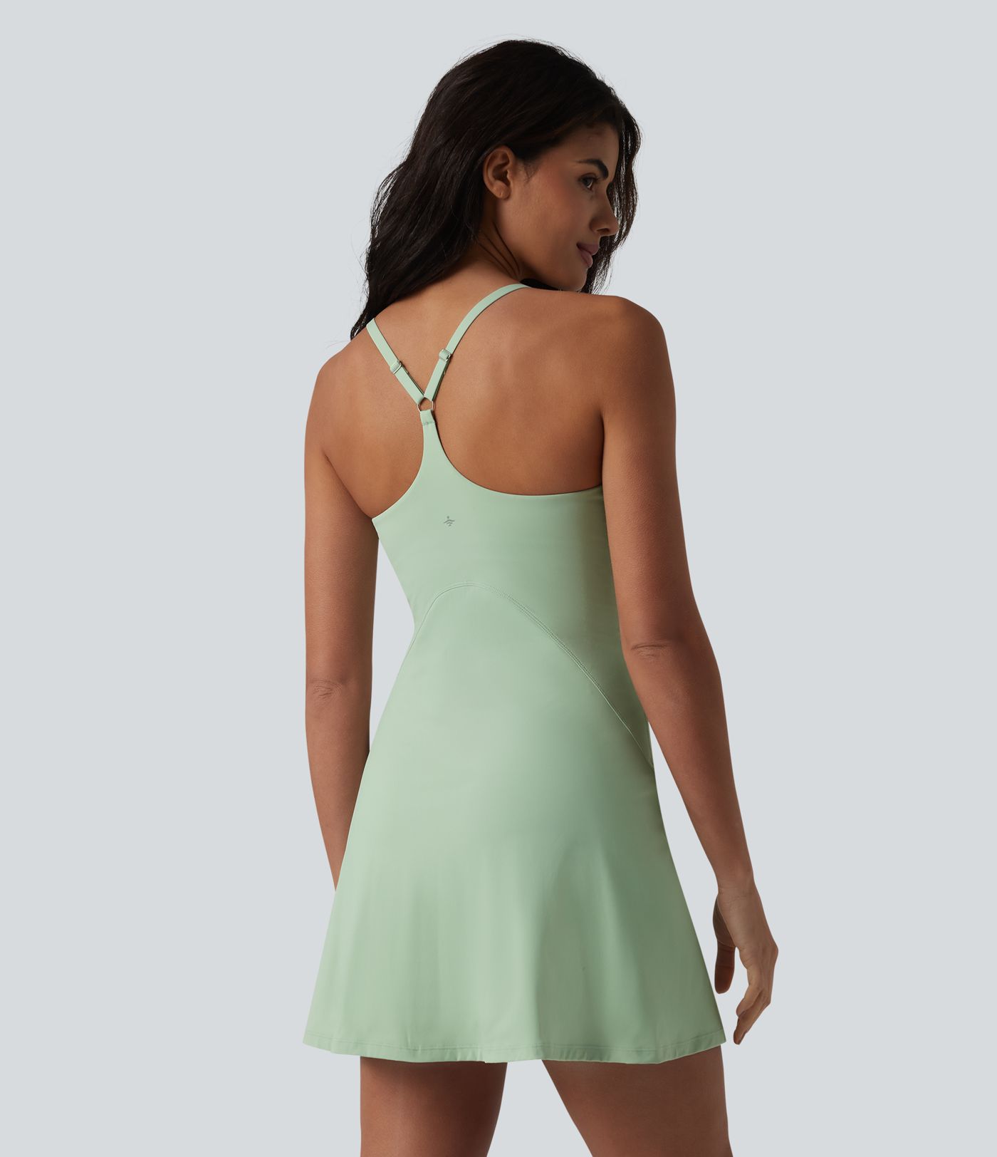 SoftlyZero™ Airy 2-in-1 Cool Touch Mini Dance Active Slip Dress with Pockets-Easy Peezy Edition