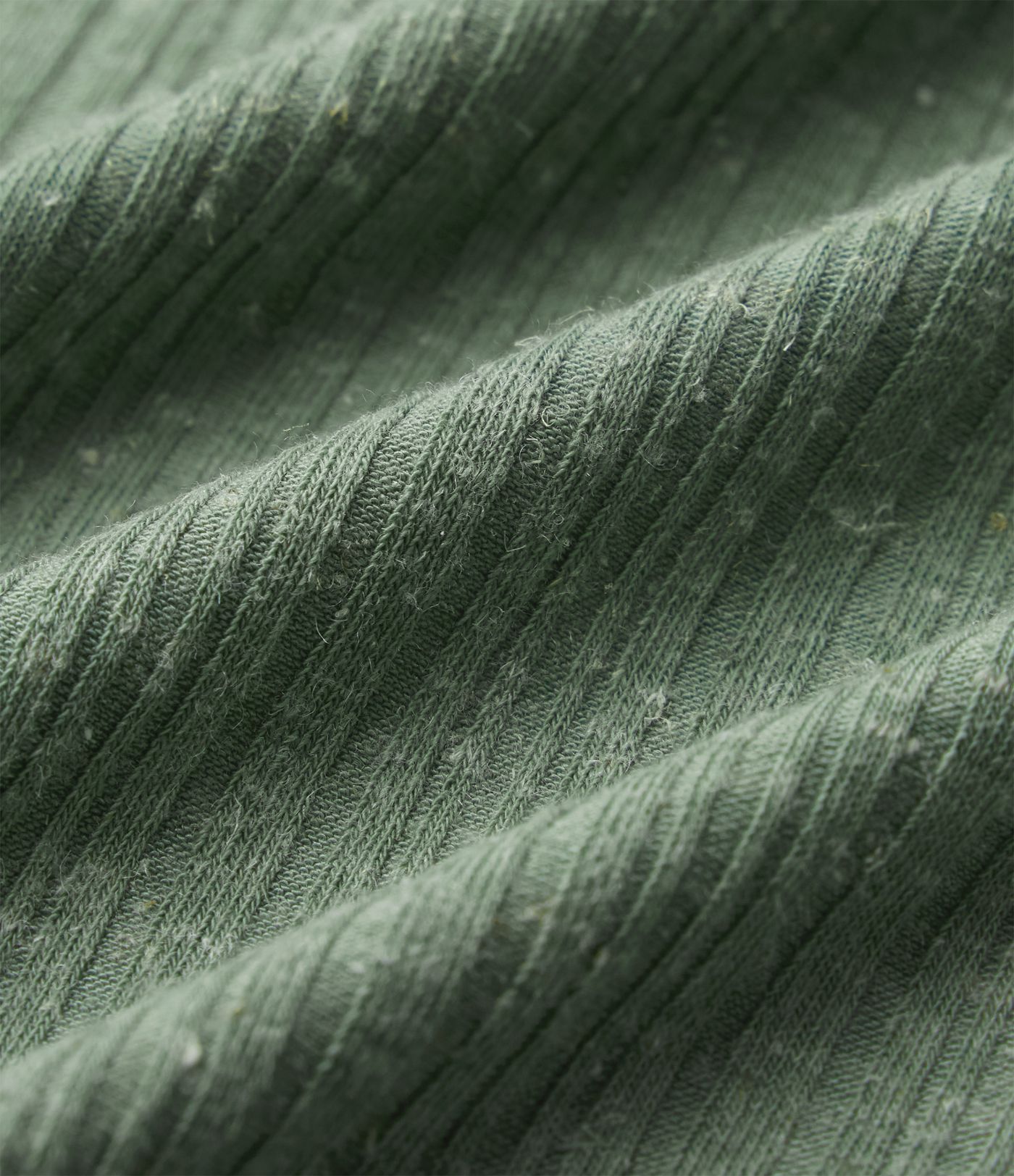 Jupe midi fluide casual taille haute ventre plat en maille côtelée mélange lin