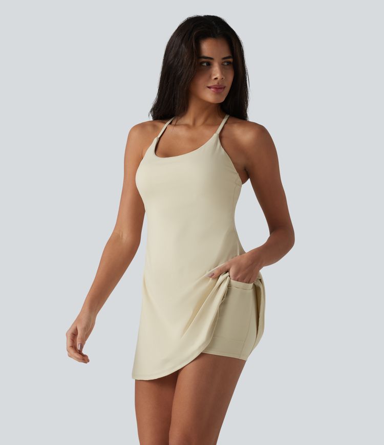 Softlyzero™ Plush Backless Active Dress-Easy Peezy Edition